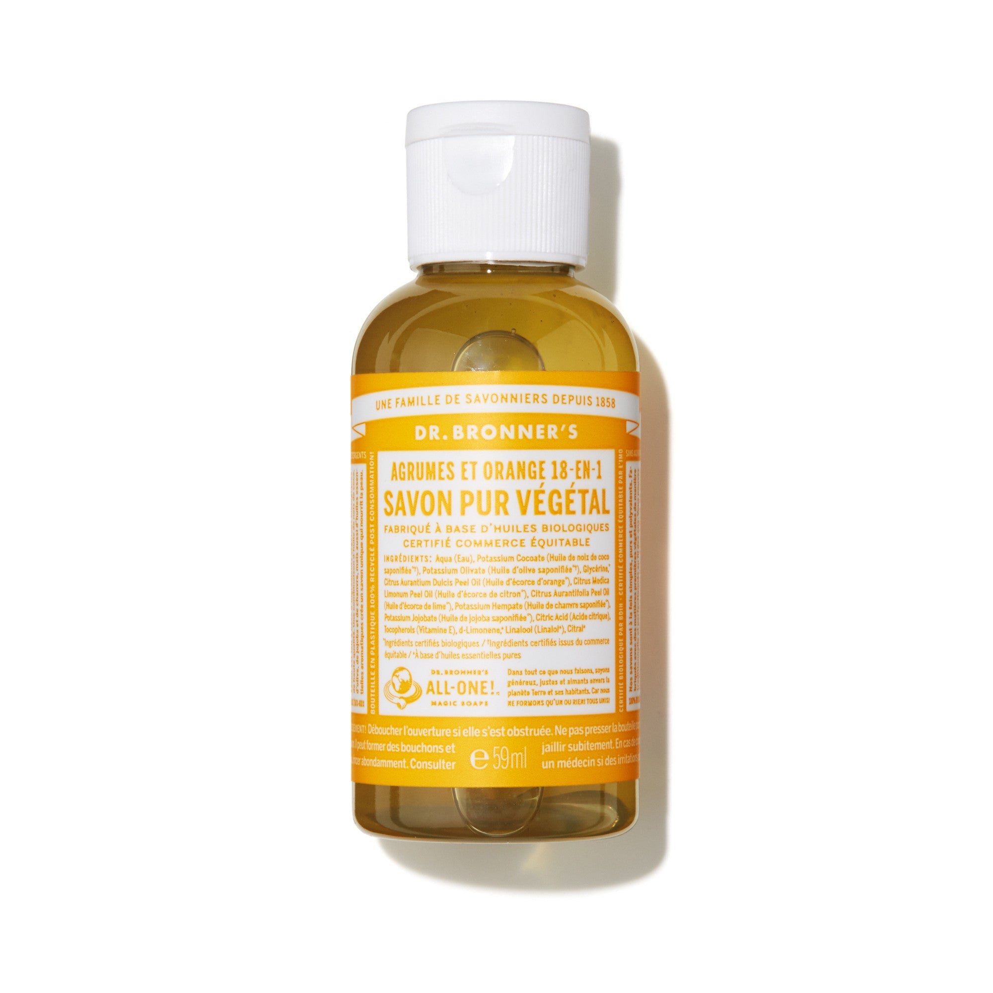 Savon Liquide Castile Soap Agrumes