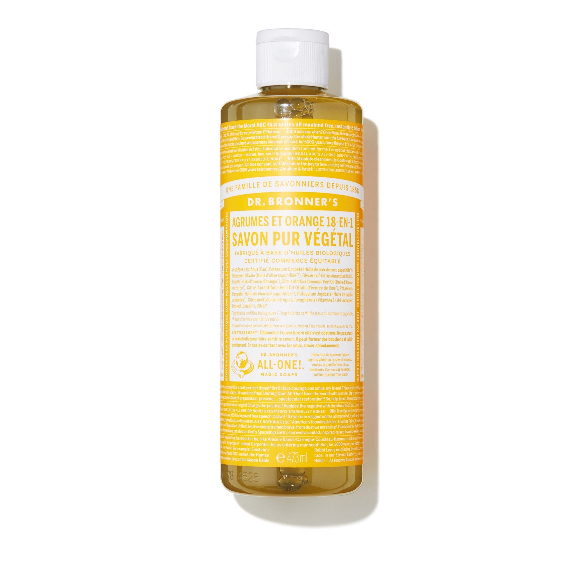 #sku-018787777169 #seo: savon liquide castile soap agrumes