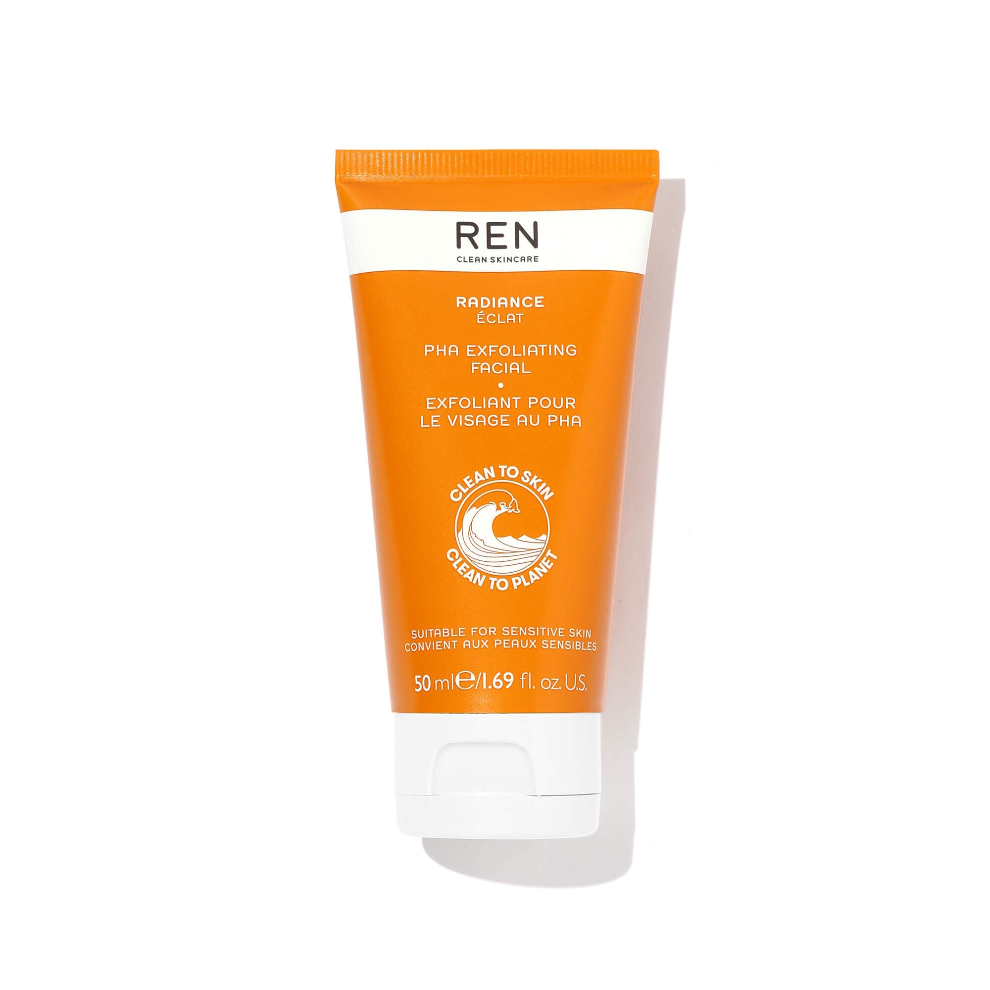 #seo : exfoliant éclat au PHA ren clean skincare